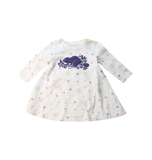 A Multicolour Long Sleeve Dresses from Roots in size 3-6M for girl. (Front View)