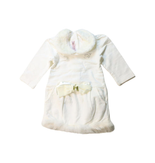 A White Long Sleeve Dresses from Blumarine in size 0-3M for girl. (Front View)
