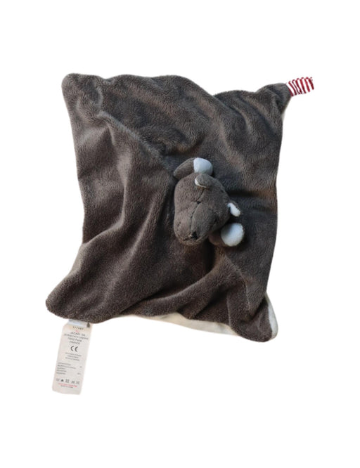 A Grey Safety Blankets from Jacadi in size O/S for neutral. (Front View)