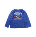A Blue Long Sleeve T Shirts from Miki House in size 5T for boy. (Front View)