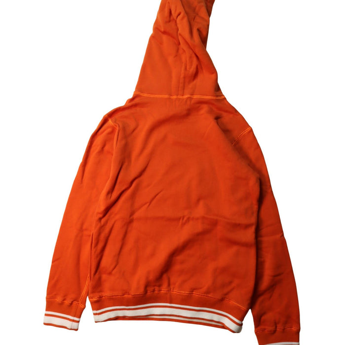 A Orange Hooded Sweatshirts from Dolce & Gabbana in size 9Y for neutral. (Back View)