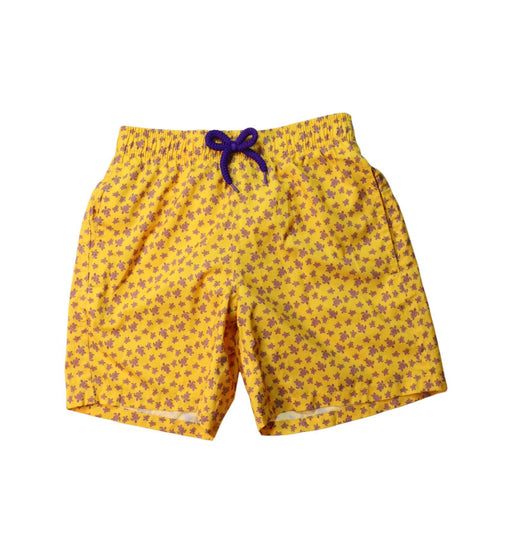 A Yellow Swim Shorts from Vilebrequin in size 10Y for boy. (Front View)