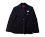 A Black Blazers from Ferrari in size 8Y for boy. (Front View)
