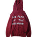 A Red Hooded Sweatshirts from Molo in size 12Y for boy. (Front View)