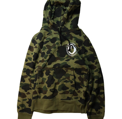 A Multicolour Hooded Sweatshirts from Bape by A Bathing Ape in size 14Y for boy. (Front View)