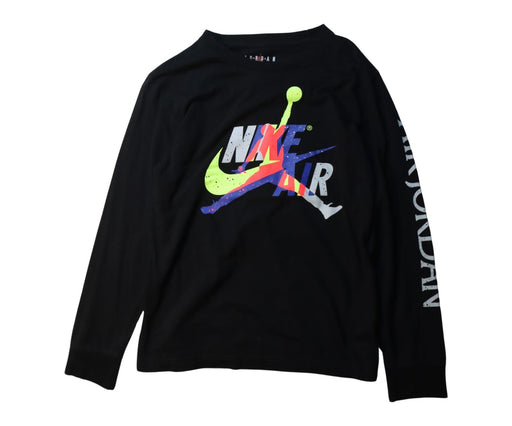 A Multicolour Long Sleeve Tops from Air Jordan in size 12Y for boy. (Front View)