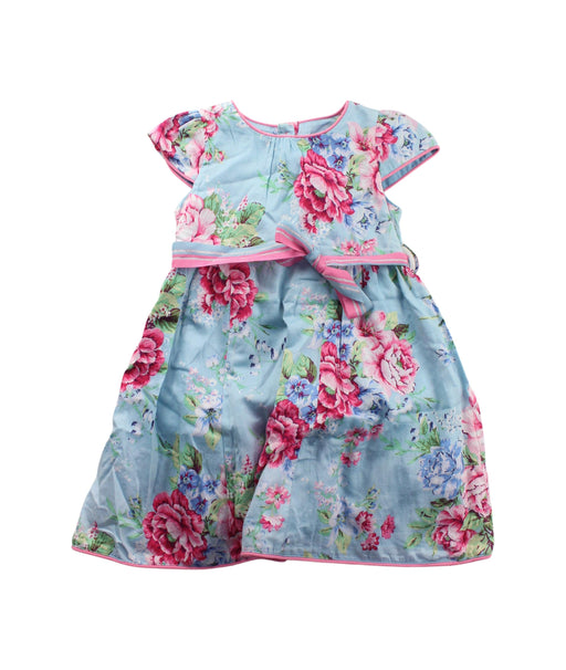 A Blue Short Sleeve Dresses from Monsoon in size 18-24M for girl. (Front View)