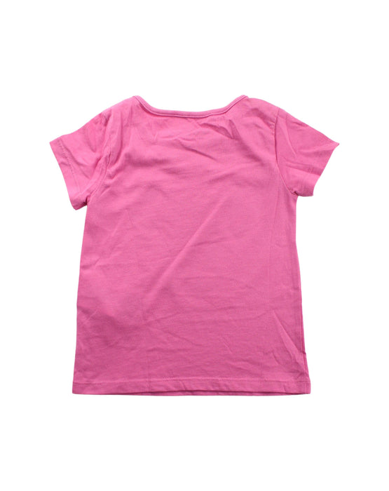 A Pink Short Sleeve T Shirts from Guess in size 2T for girl. (Back View)