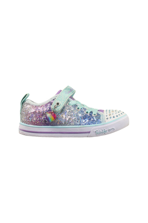A Multicolour Sneakers from Skechers in size 5T for girl. (Front View)