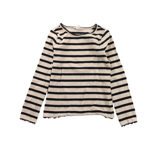 A Black Long Sleeve Tops from Crewcuts in size 2T for girl. (Front View)