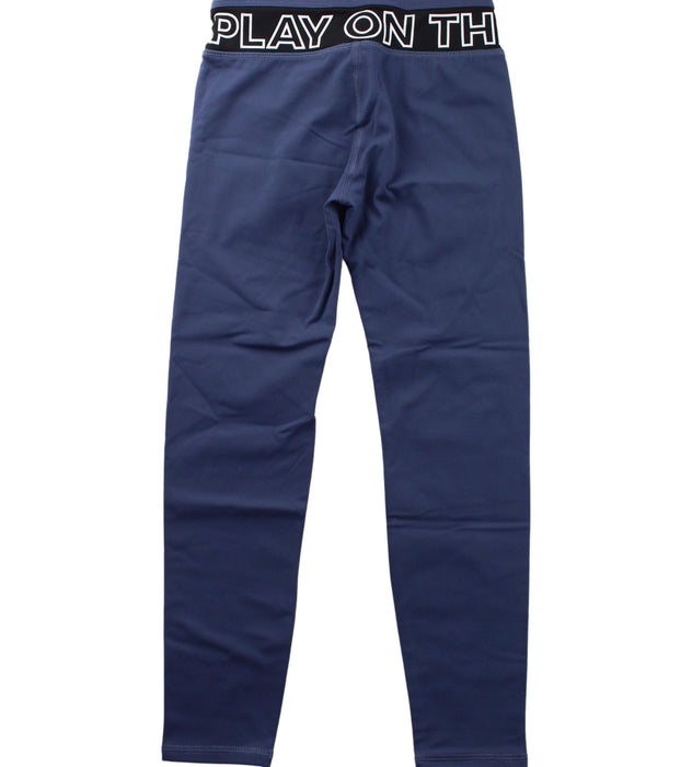 A Blue Leggings from Moody Tiger in size 7Y for girl. (Back View)