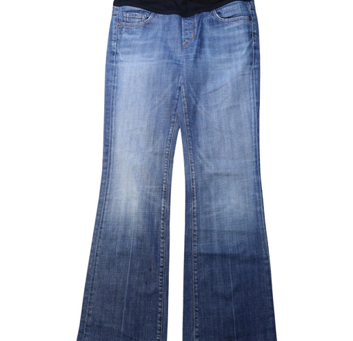 A Blue Jeans from Citizens of Humanity in size M for maternity. (Front View)
