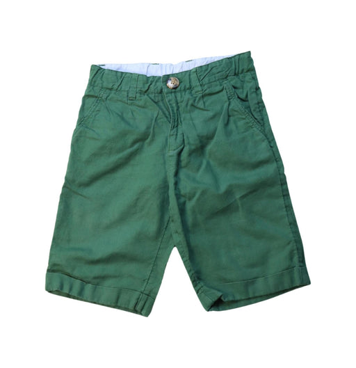 A Green Shorts from Cyrillus in size 6T for boy. (Front View)