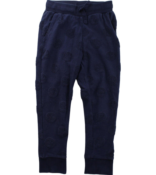 A Blue Sweatpants from Seed in size 5T for boy. (Front View)