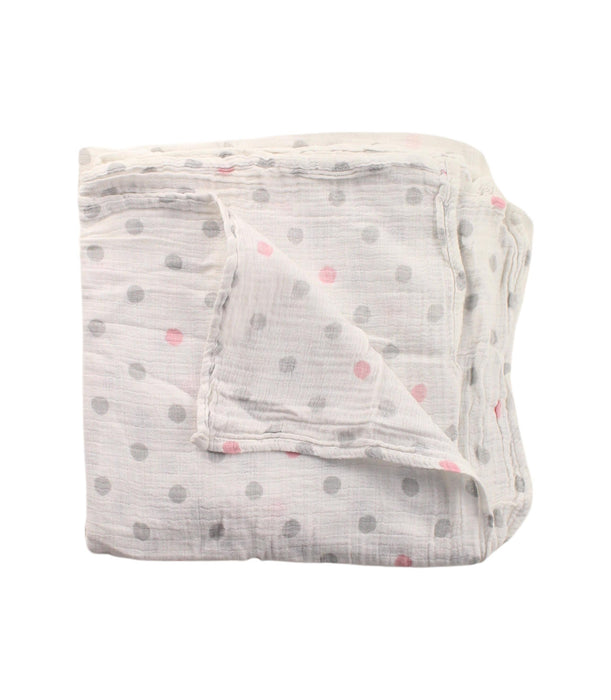 A White Swaddles from Aden & Anais in size O/S for neutral. (Back View)