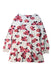 A Multicolour Long Sleeve Dresses from Petit Bateau in size 8Y for girl. (Back View)
