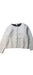 A Grey Cardigans from Petit Bateau in size 8Y for girl. (Front View)