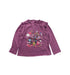 A Purple Long Sleeve Tops from La Compagnie des Petits in size 4T for girl. (Front View)