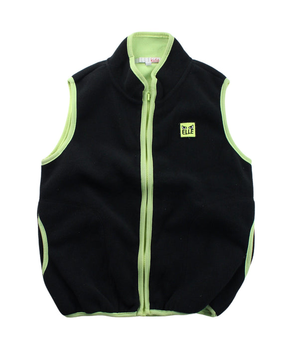 A Black Outerwear Vests from ELLE in size 7Y for boy. (Front View)