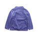 A Purple Lightweight Jackets from Petit Main in size 4T for girl. (Back View)