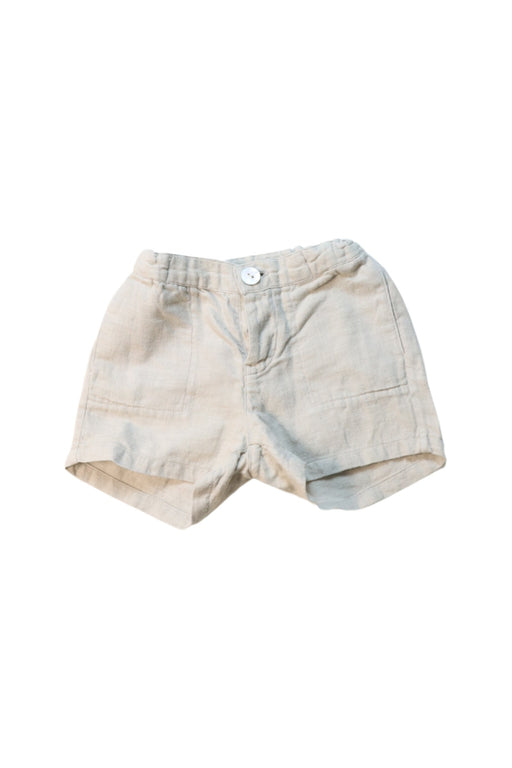 A White Shorts from Bonpoint in size 6-12M for neutral. (Front View)