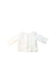 A White Cardigans from Petit Bateau in size 0-3M for neutral. (Front View)