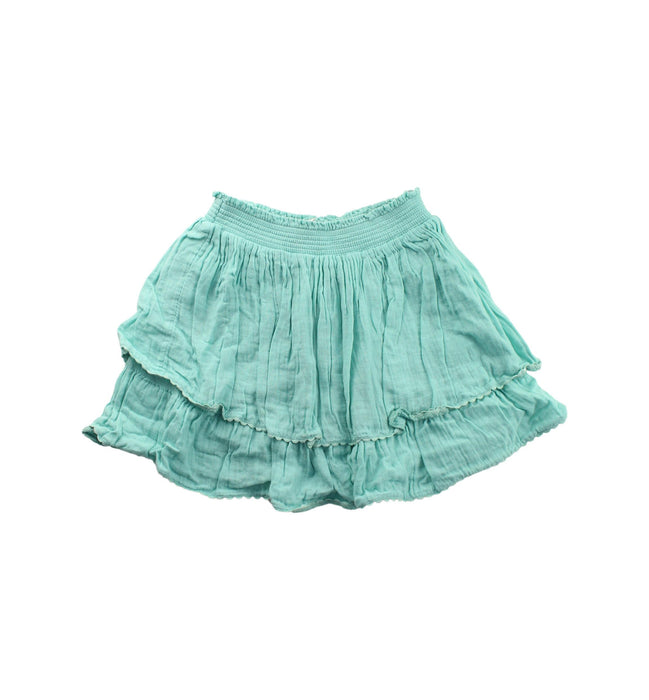 A Green Short Skirts from Monsoon in size 7Y for girl. (Front View)