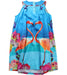 A Blue Sleeveless Dresses from Baker by Ted Baker in size 6T for girl. (Back View)