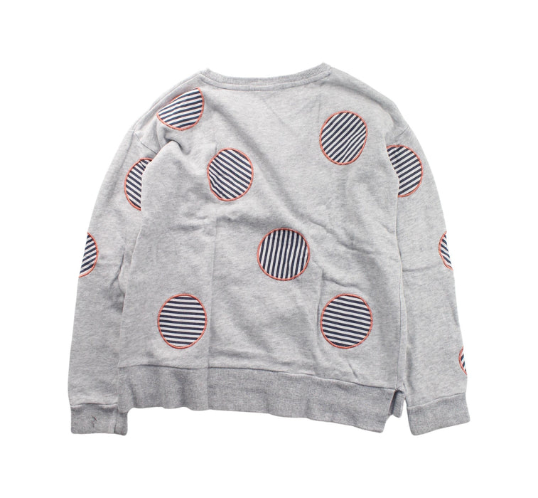 A Grey Crewneck Sweatshirts from Seed in size 8Y for boy. (Back View)