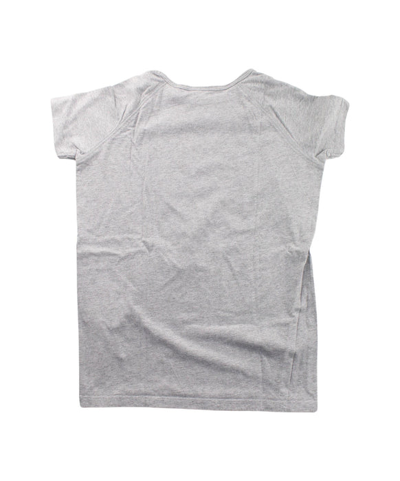 A Grey Short Sleeve T Shirts from Bonton in size 12Y for girl. (Back View)