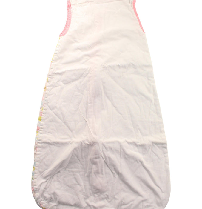 A White Sleepsacs from The Gro Company in size 6-12M for girl. (Back View)