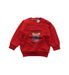 A Red Crewneck Sweatshirts from Petit Bateau in size 2T for boy. (Front View)