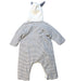 A Black Onesies from Petit Bateau in size 3-6M for neutral. (Back View)