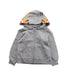 A Grey Zippered Sweatshirts from BAPE KIDS in size 2T for boy. (Front View)