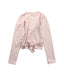 A Pink Long Sleeve Tops from Capezio in size 4T for girl. (Back View)