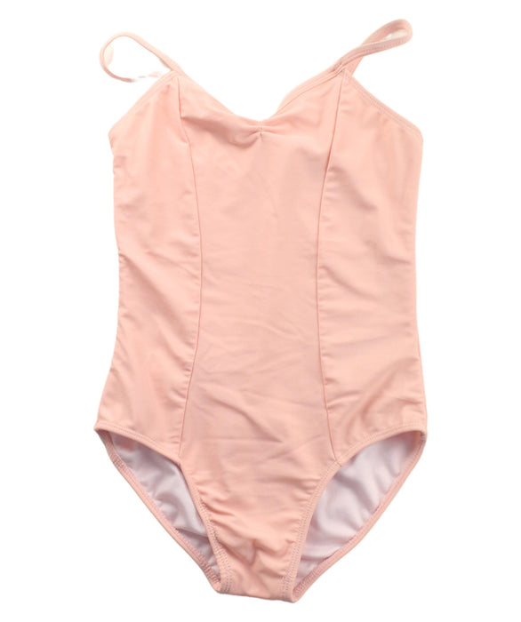 A Peach Leotards from Tutulamb in size 5T for girl. (Front View)