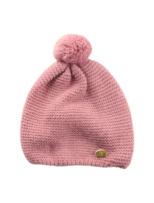 A Pink Beanies from Nanos in size 3-6M for girl. (Front View)