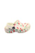 A White Sandals from Crocs in size 18-24M for girl. (Front View)