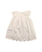 A White Short Sleeve Dresses from Blue Dog Baby in size 2T for girl. (Back View)