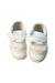 A White Sneakers from Adidas in size 12-18M for neutral. (Back View)