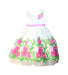A Multicolour Sleeveless Dresses from American Princess in size 4T for girl. (Front View)