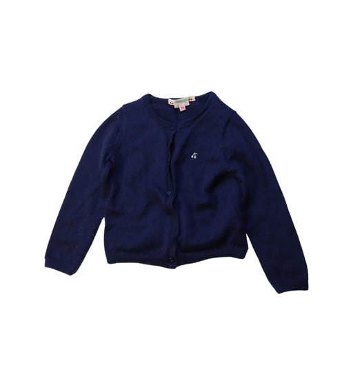 A Navy Cardigans from Bonpoint in size 2T for girl. (Front View)