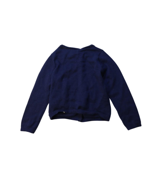 A Navy Cardigans from Bonpoint in size 2T for girl. (Back View)