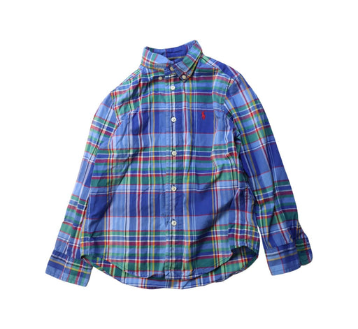 A Multicolour Long Sleeve Shirts from Ralph Lauren in size 5T for boy. (Front View)