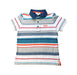 A Multicolour Short Sleeve Polos from Boss in size 8Y for boy. (Front View)