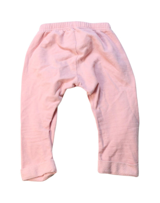 A Pink Casual Pants from Petit Bateau in size 12-18M for girl. (Back View)