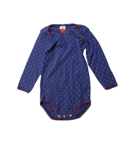 A Multicolour Long Sleeve Bodysuits from Petit Bateau in size 12-18M for girl. (Front View)