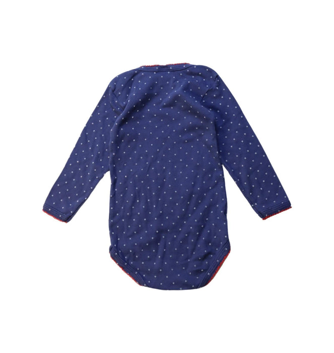 A Multicolour Long Sleeve Bodysuits from Petit Bateau in size 12-18M for girl. (Back View)
