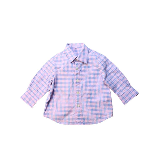 A Blue Long Sleeve Shirts from Nicholas & Bears in size 6-12M for boy. (Front View)