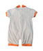 A Orange Short Sleeve Rompers from Chateau de Sable in size 12-18M for neutral. (Back View)